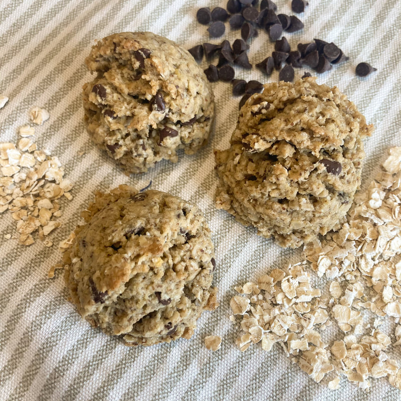 Oatmeal Fiber Bites with Chocolate Chips